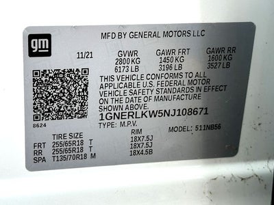 2022 Chevrolet Traverse LS w/1FL