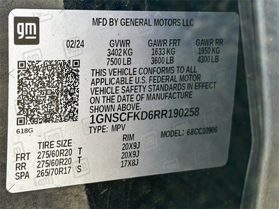 2024 Chevrolet Suburban Premier