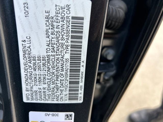 2024 Honda Accord Hybrid EX-L