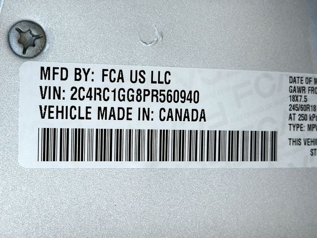 2023 Chrysler Pacifica Limited