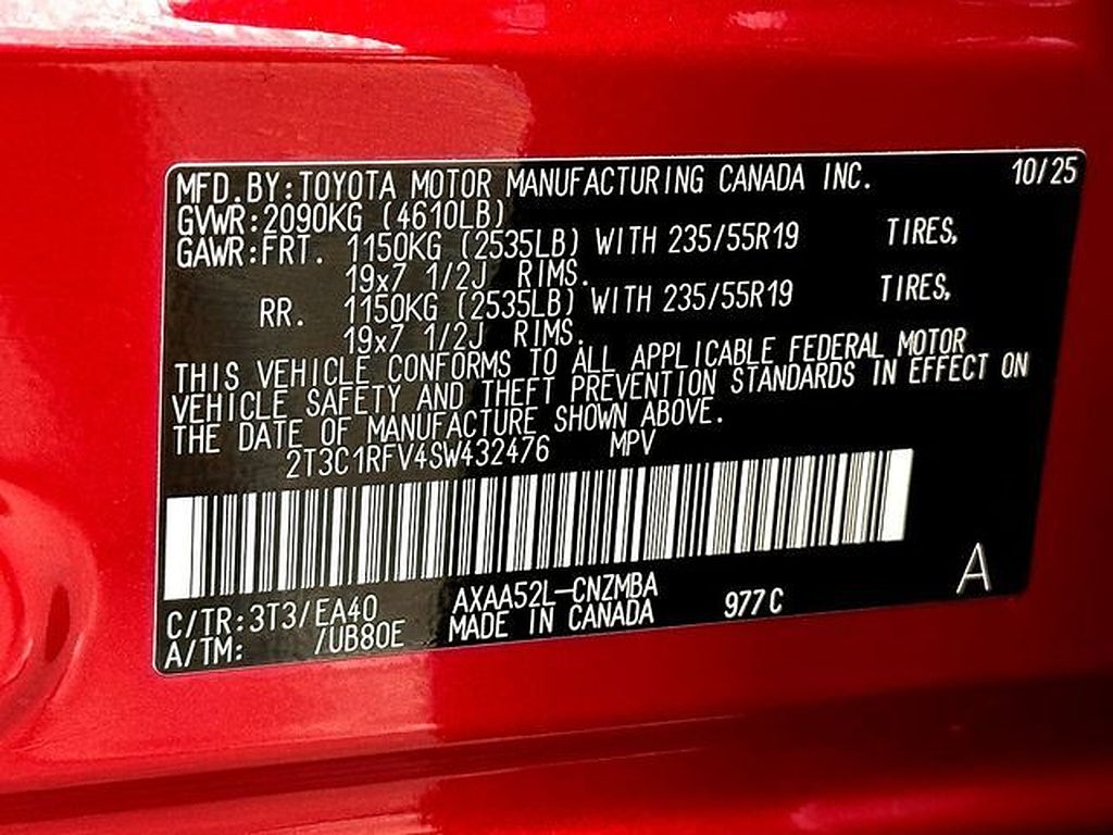 2025 Toyota RAV4 XLE Premium