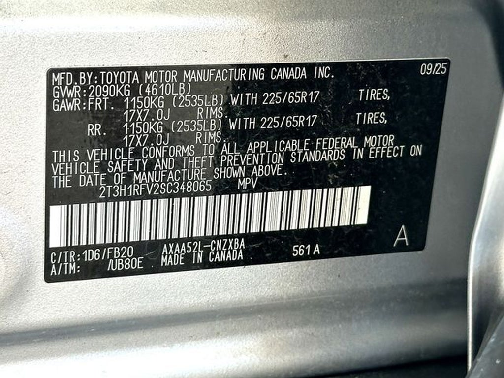 2025 Toyota RAV4 LE