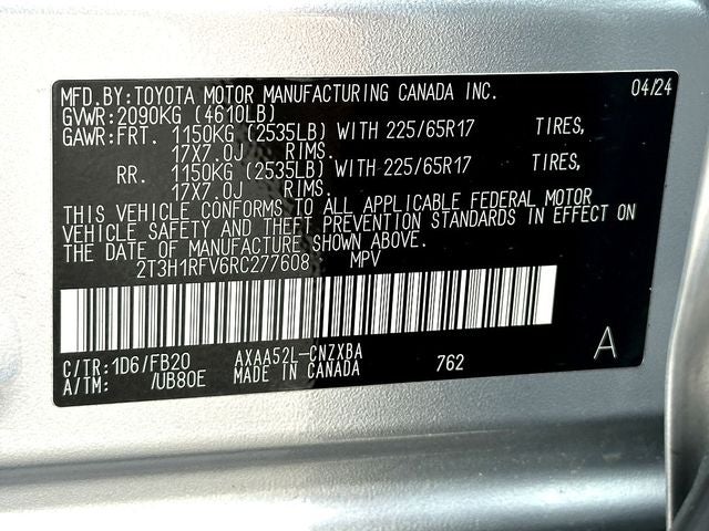 2024 Toyota RAV4 LE
