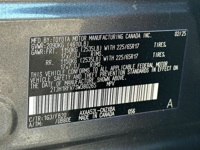 2025 Toyota RAV4 LE