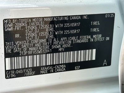 2025 Toyota RAV4 XLE