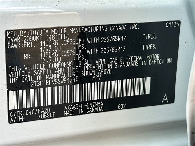 2025 Toyota RAV4 XLE