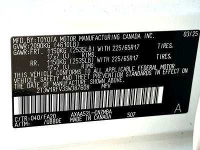 2025 Toyota RAV4 XLE