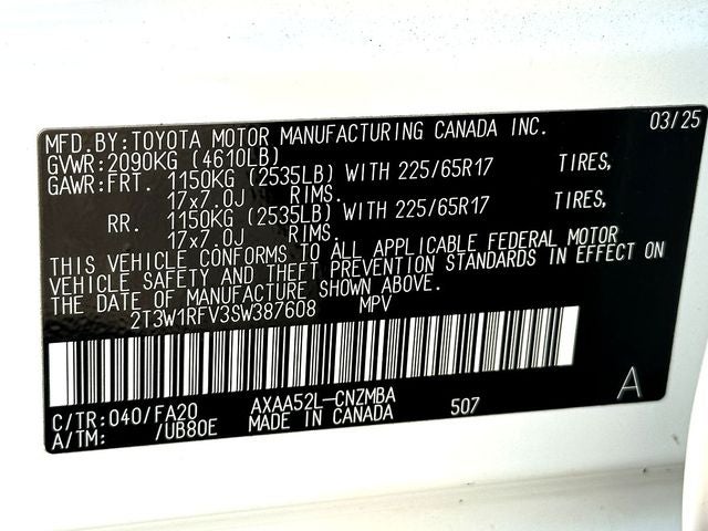 2025 Toyota RAV4 XLE