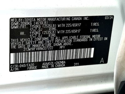 2024 Toyota RAV4 XLE