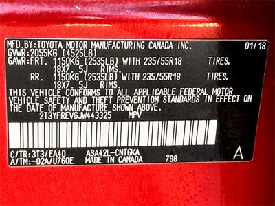 2018 Toyota RAV4 Limited