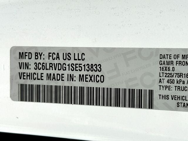 2025 RAM ProMaster 2500 High Roof 159 WB