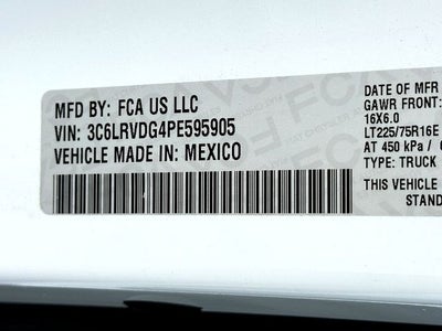 2023 RAM ProMaster 2500 High Roof 159 WB