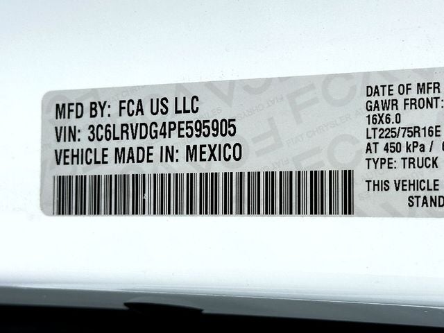 2023 RAM ProMaster 2500 High Roof 159 WB