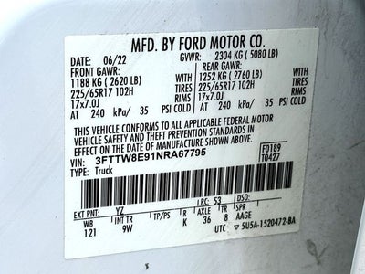 2022 Ford Maverick XL