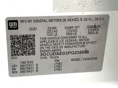 2023 Chevrolet Silverado 1500 WT