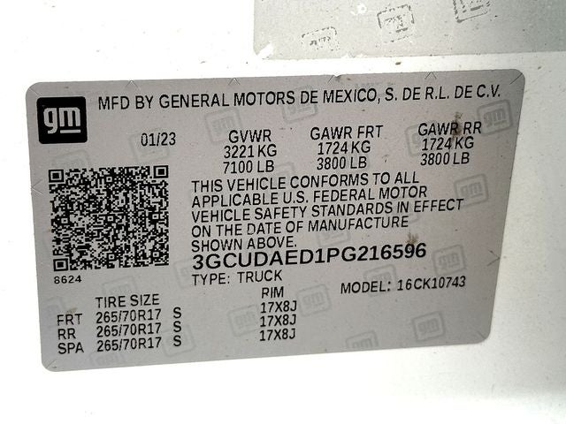 2023 Chevrolet Silverado 1500 WT