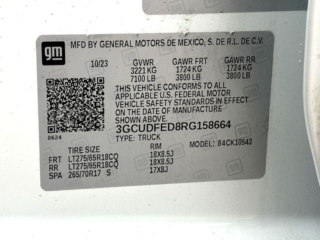 2024 Chevrolet Silverado 1500 LT Trail Boss