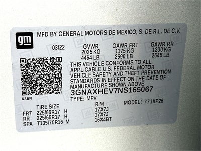 2022 Chevrolet Equinox LS