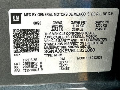 2020 Chevrolet Equinox LT