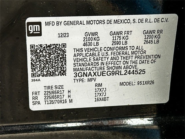 2024 Chevrolet Equinox LT