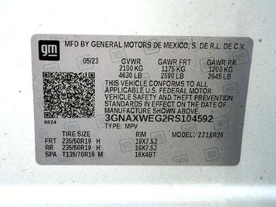 2024 Chevrolet Equinox RS