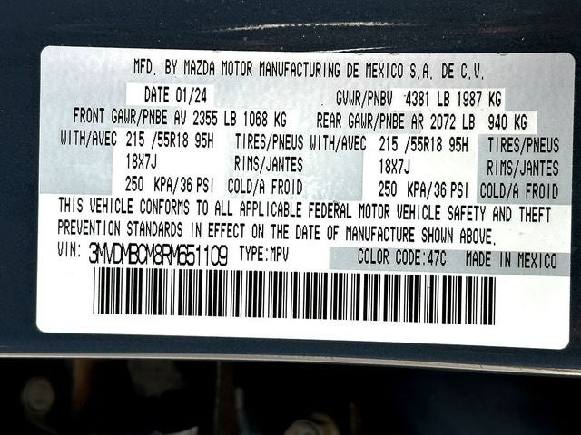 2024 Mazda Mazda CX-30 2.5 S Carbon Edition