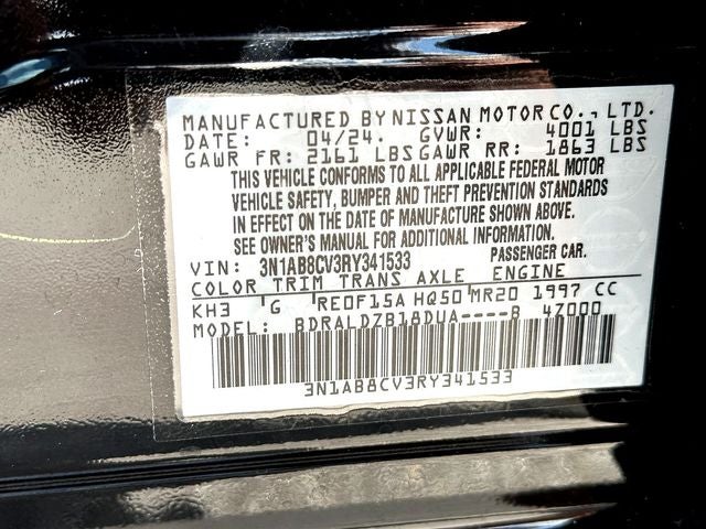 2024 Nissan Sentra SV