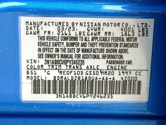 2023 Nissan Sentra SV