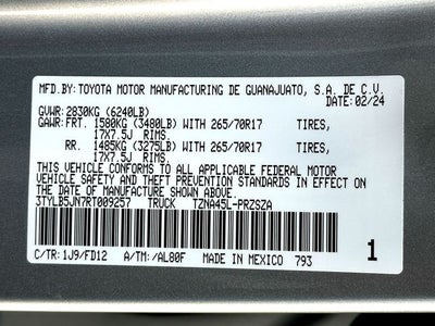 2024 Toyota Tacoma TRD Off-Road