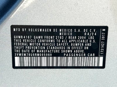 2024 Volkswagen Jetta SE
