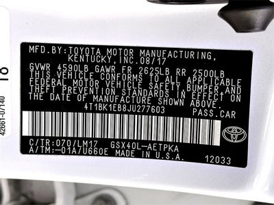 2018 Toyota Avalon Limited