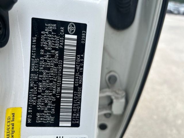 2015 Toyota Avalon XLE