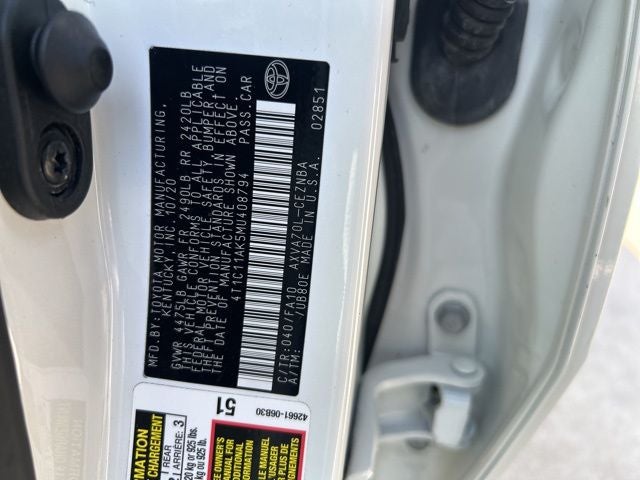 2021 Toyota Camry LE