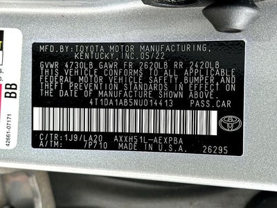 2022 Toyota Avalon Hybrid Limited