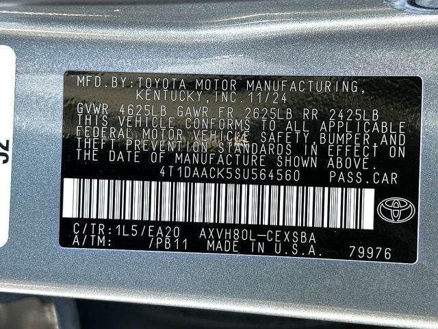 2025 Toyota Camry SE