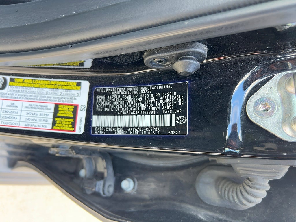 2023 Toyota Camry XSE