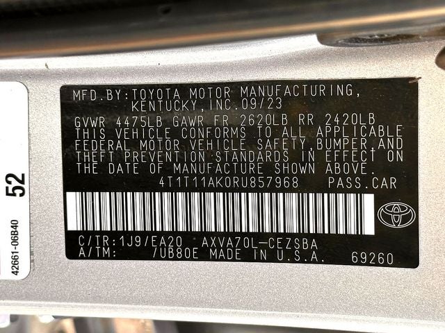 2024 Toyota Camry SE