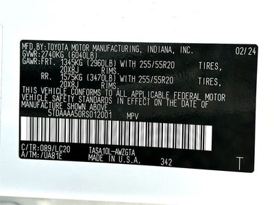 2024 Toyota Grand Highlander Limited