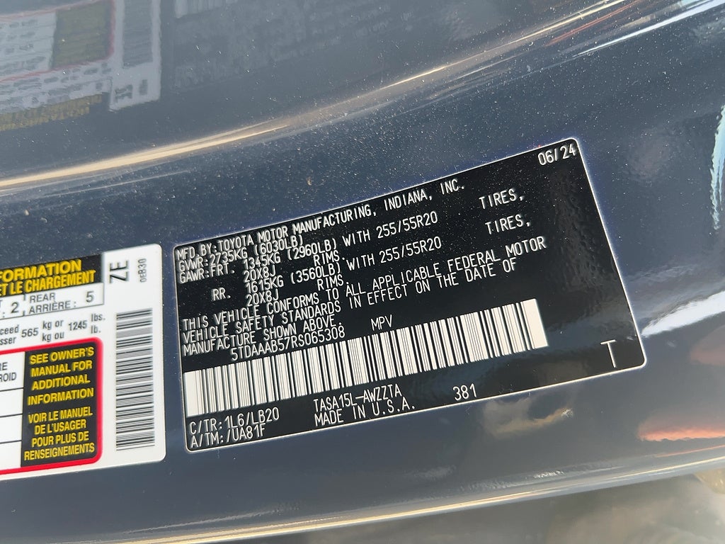2024 Toyota Grand Highlander Platinum