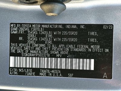 2023 Toyota Highlander Limited