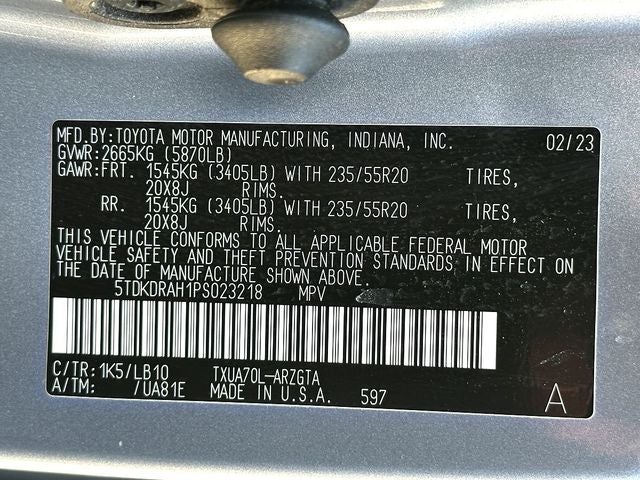 2023 Toyota Highlander Limited