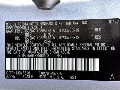 2023 Toyota Highlander LE