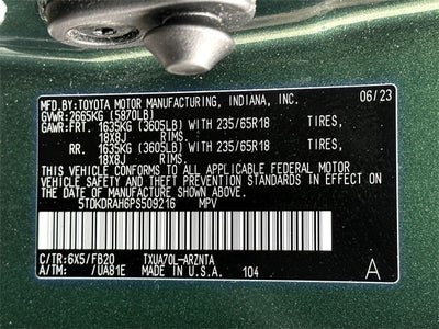 2023 Toyota Highlander LE