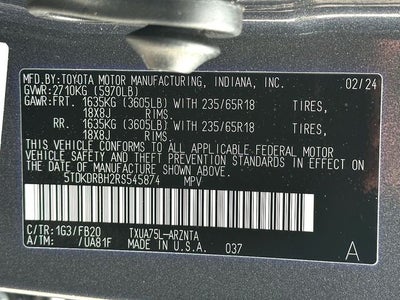 2024 Toyota Highlander LE