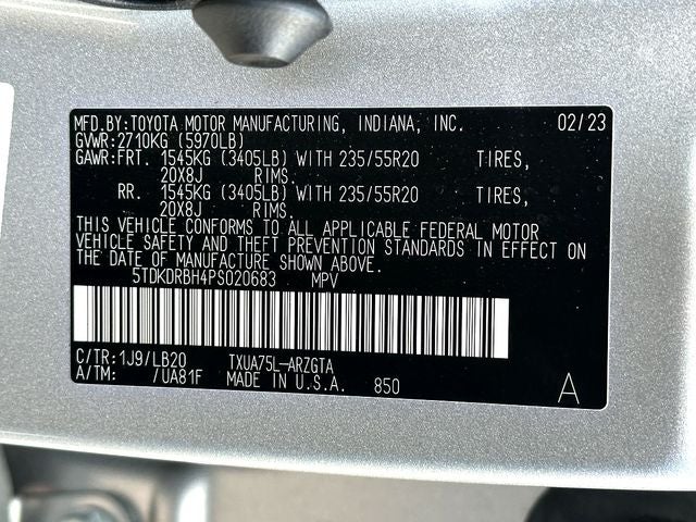 2023 Toyota Highlander Limited