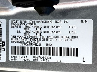 2024 Toyota Tundra Limited