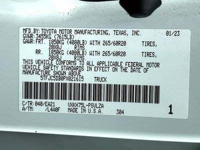 2023 Toyota Tundra Hybrid Limited