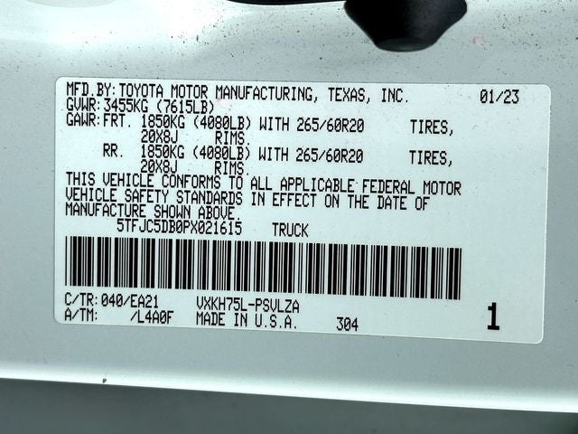 2023 Toyota Tundra Hybrid Limited