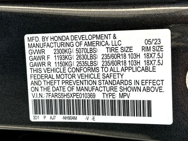 2023 Honda CR-V Hybrid Sport