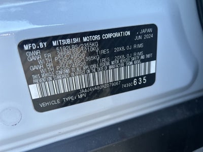 2024 Mitsubishi Outlander SE Black Edition